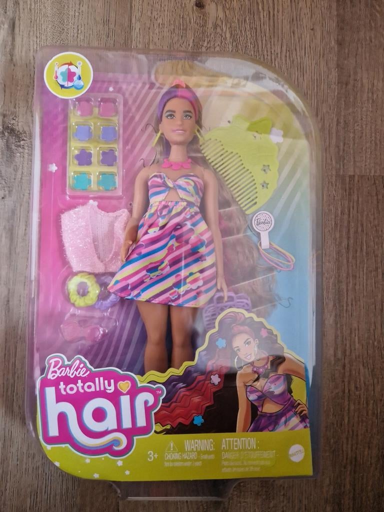 Barbie Totally Hair pop, Kinderen en Baby's, Ophalen, Nieuw, Barbie
