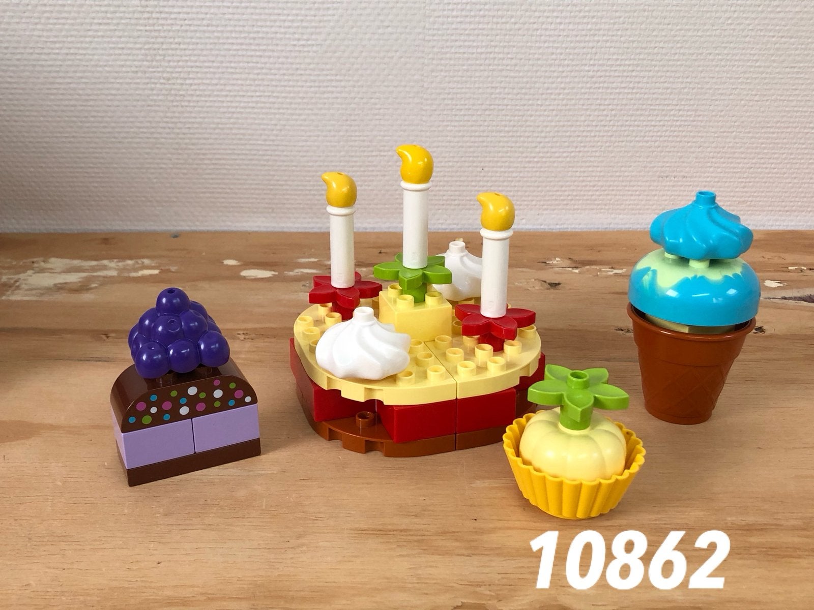 Duplo mijn eerste feest taart blokken 10862 (compleet) 6, Kinderen en Baby's, Speelgoed | Duplo en Lego, Ophalen of Verzenden
