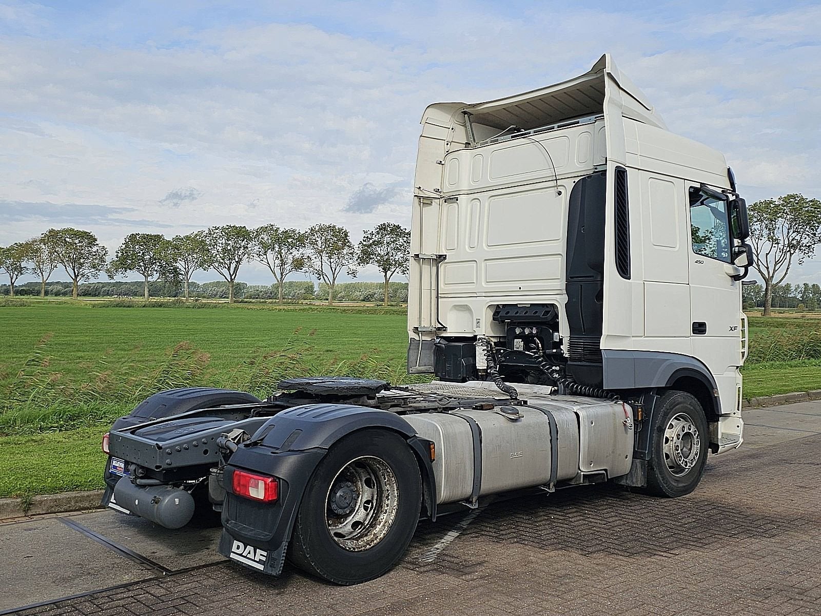 DAF XF 450, Auto's, Automaat, Verwarmde buitenspiegels, Euro 6, Wit