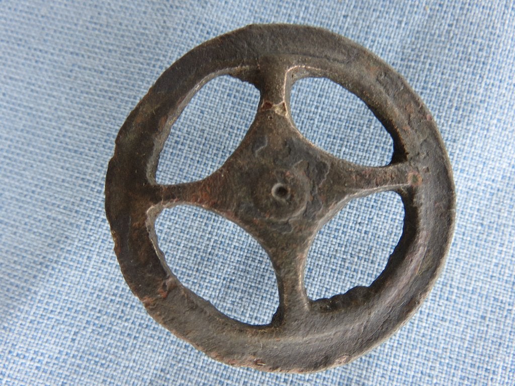 Keltisch ornament / betaalring in brons ca. 2e eeuw B.C., Ophalen of Verzenden, Brons