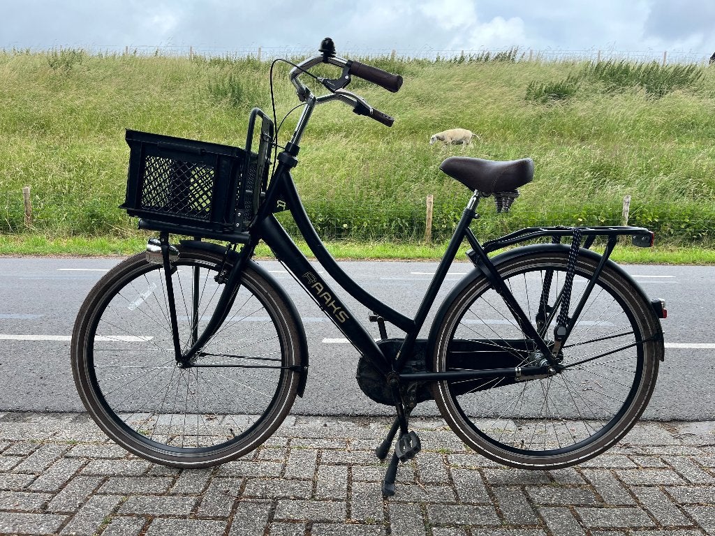 raaks transporter incl nagekeken en beurt gehad, Terugtraprem, Gebruikt, Versnellingen, 56 cm of meer