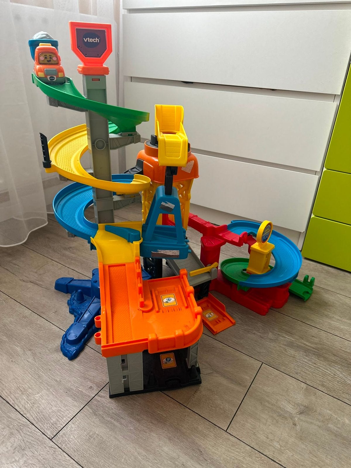VTech Toet Toet Auto's Garage Speelset, Ophalen, Gebruikt