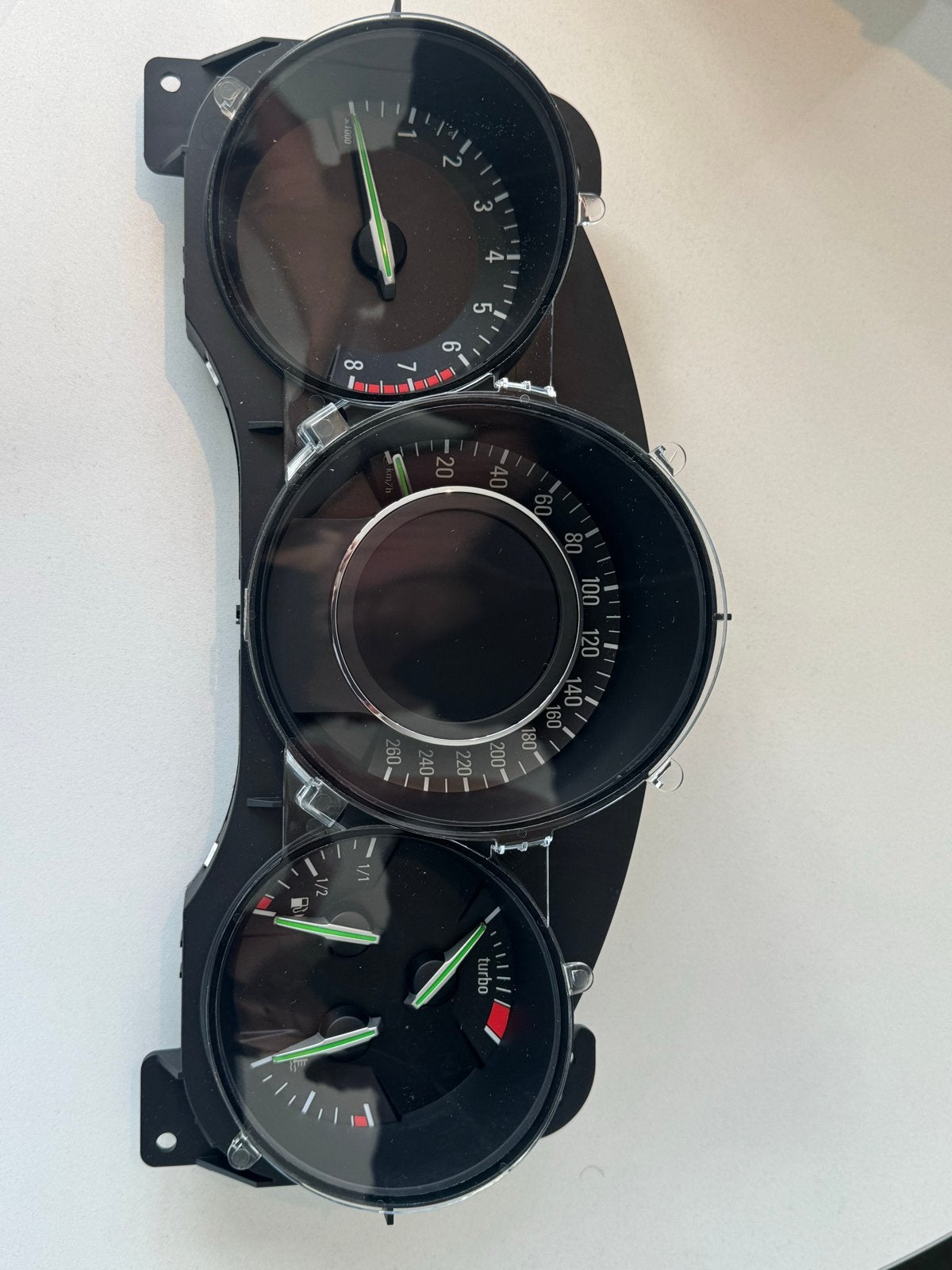 Saab 9-5 (2010-2012) Tellerunit / Dashboard Upgrade 9-3, Auto-onderdelen, Ophalen of Verzenden, Gebruikt, Saab
