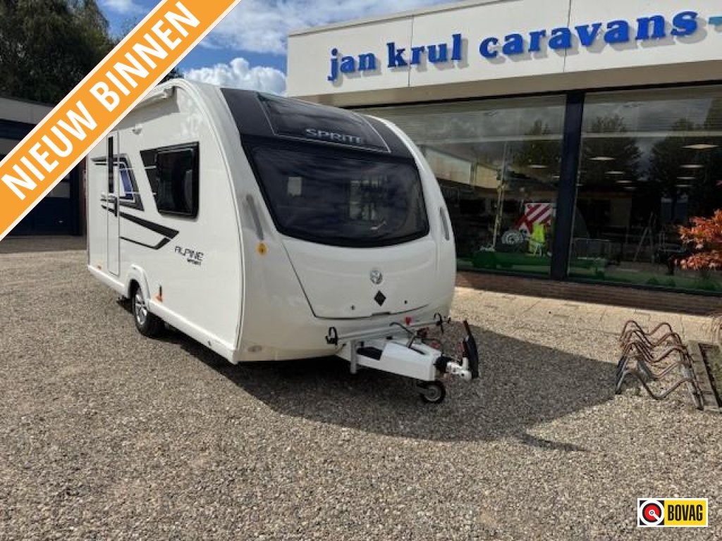Sprite Alpine 420 CT mover airco zakluifel enz, Standaardzit, Tot en met 2, Bedrijf, Schokbreker