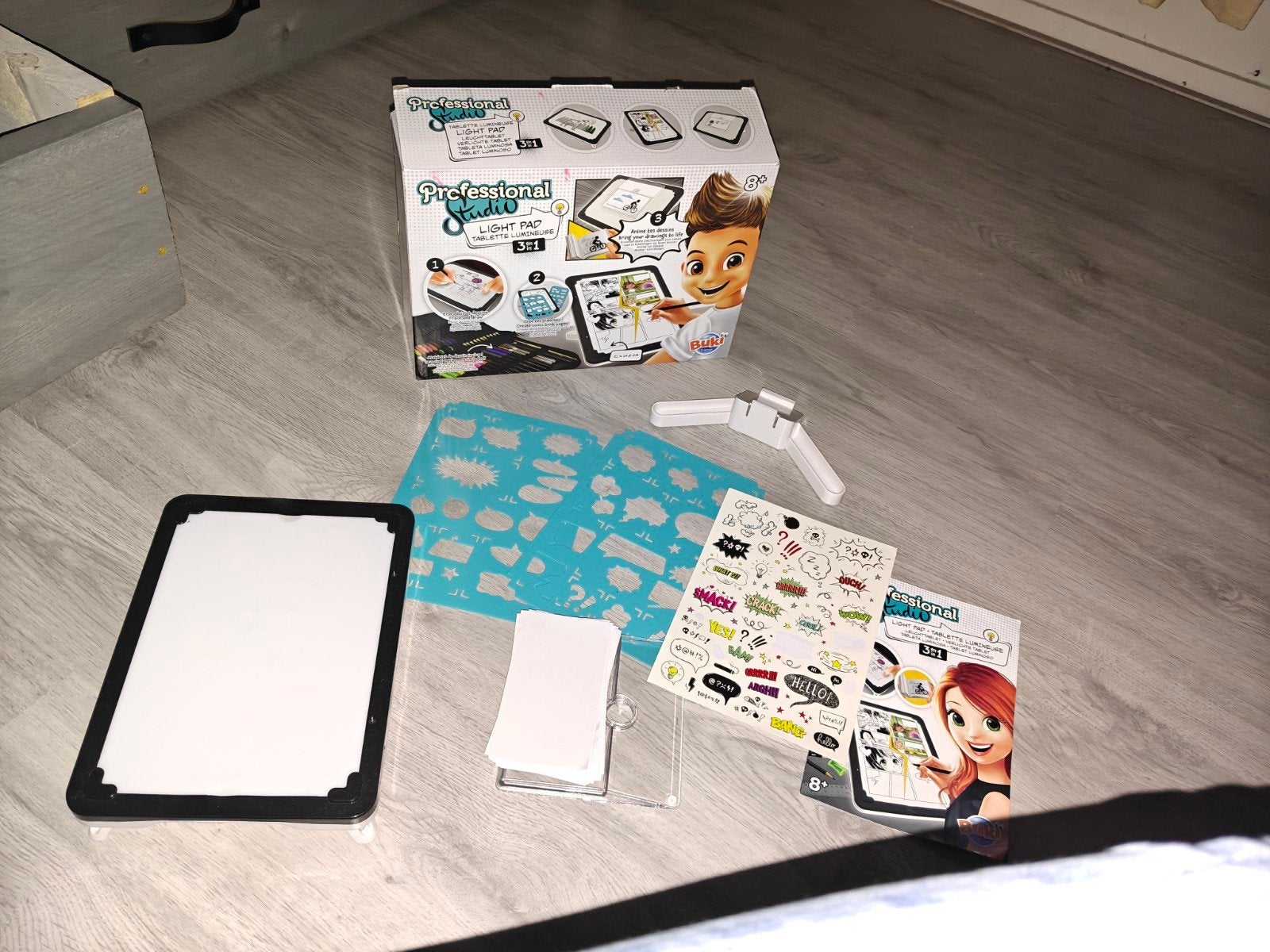 Professional Studio Light Pad 3-in-1 Tekenset, Ophalen of Verzenden, Zo goed als nieuw, Knutselen, Met licht