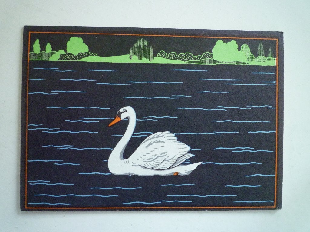 Heel veel kaarten met zwaan zwanen vogels, Ophalen of Verzenden, 1980 tot heden, Vogel