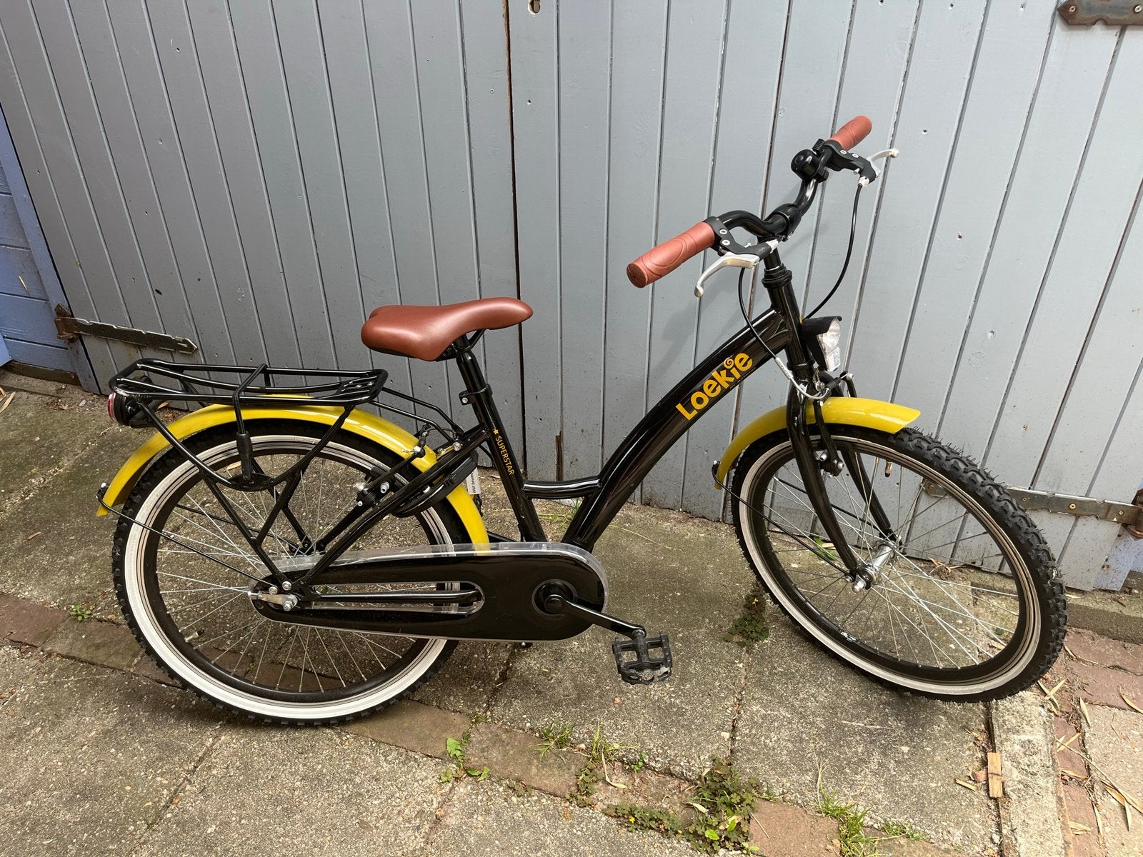 Loekie Superstar 22 Inch Kinderfiets - Zo goed als nieuw, Ophalen, Zo goed als nieuw, 20 inch of meer