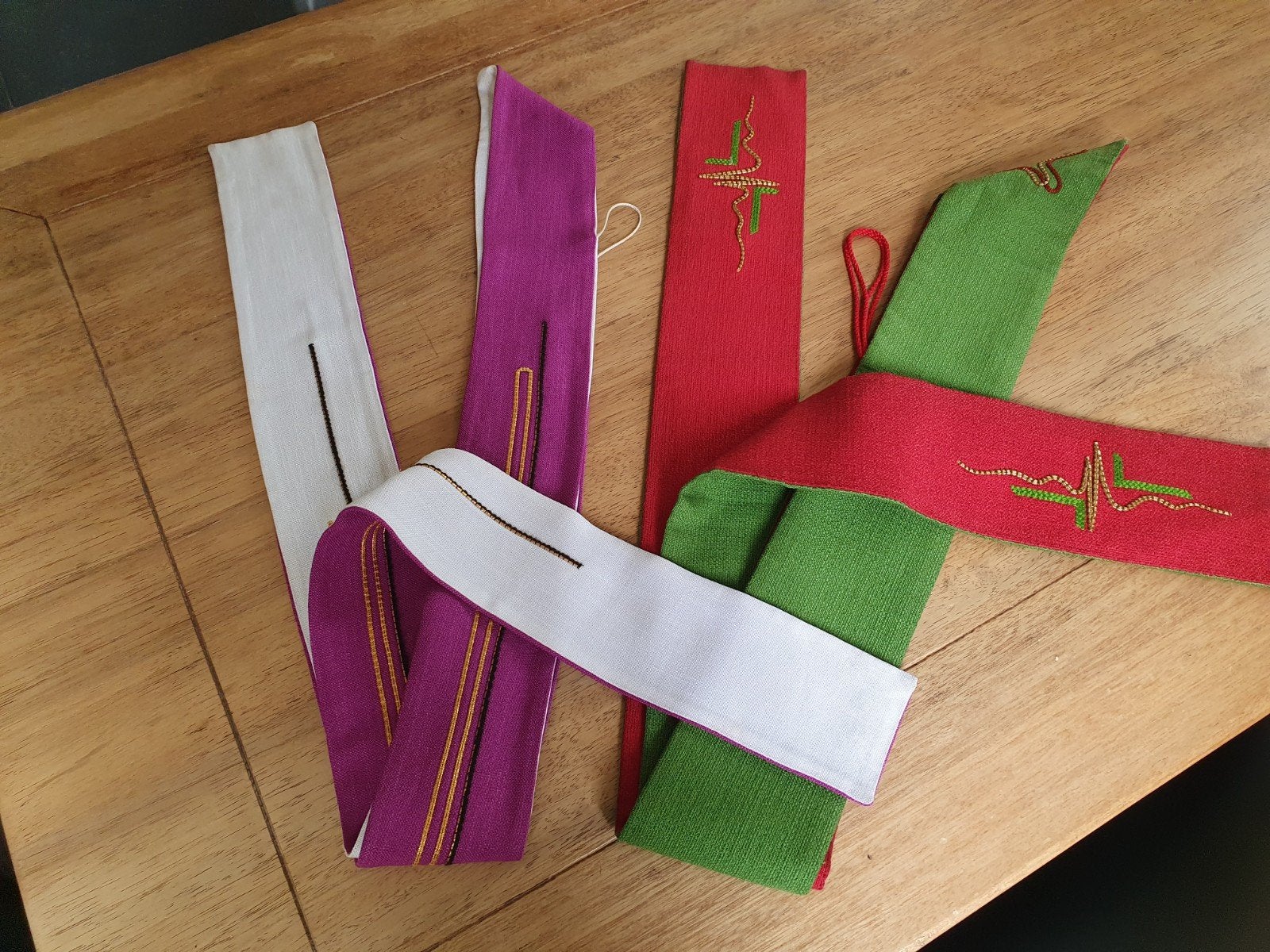 Stola's voor predikant of priester Slabbinck, Ophalen of Verzenden
