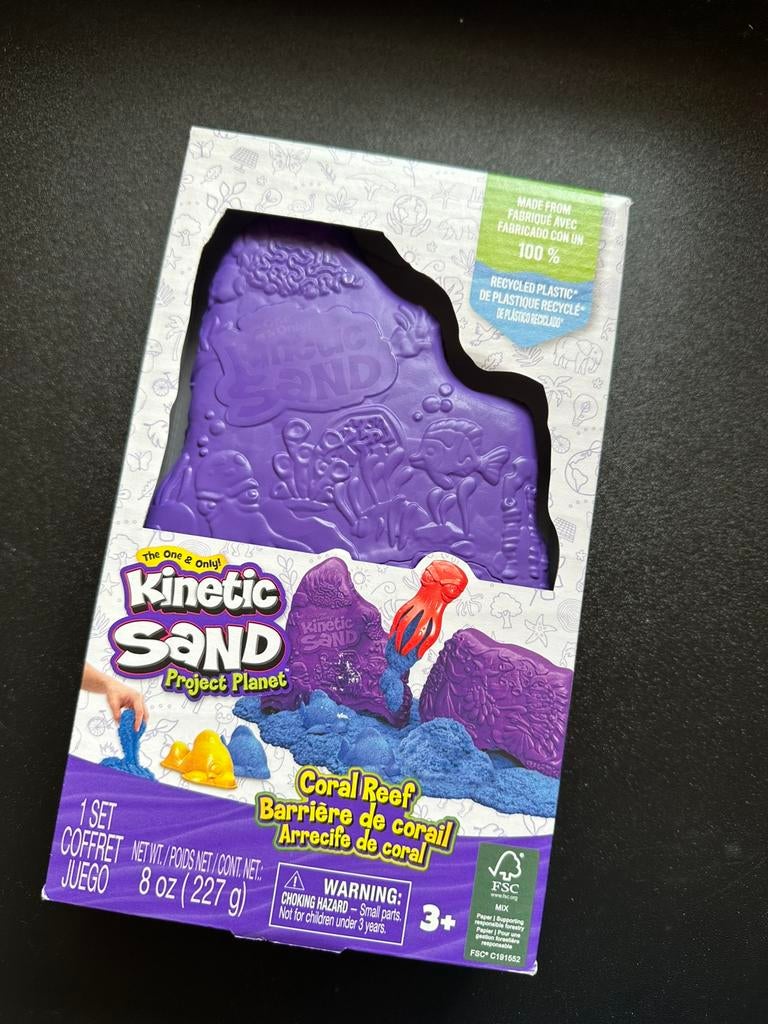 Kinetic Sand coral reef, Kinderen en Baby's, Speelgoed | Educatief en Creatief, Ophalen of Verzenden, Zo goed als nieuw
