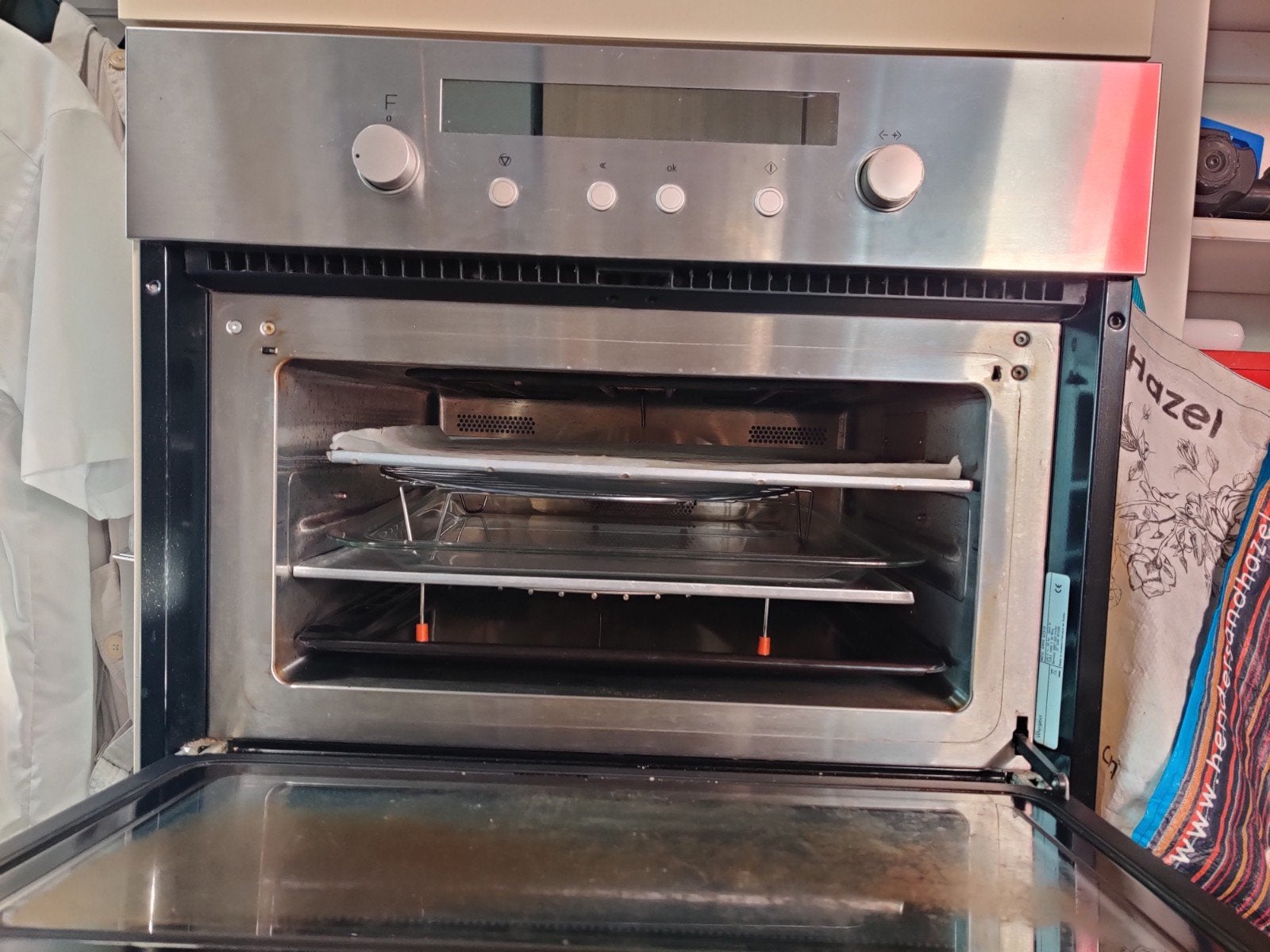 Whirlpool Combi-oven AMW 523 - Nette staat, Ophalen, Whirlpool, Gebruikt, Combi-oven