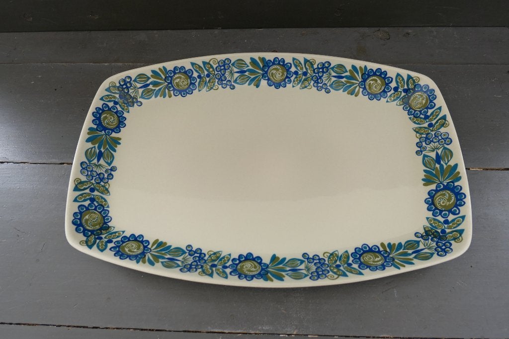 Vintage Figgjo Flint Turi Design Tor Viking grote schaal, Huis en Inrichting, Keuken | Servies, Verzenden, Overige stijlen, Glas
