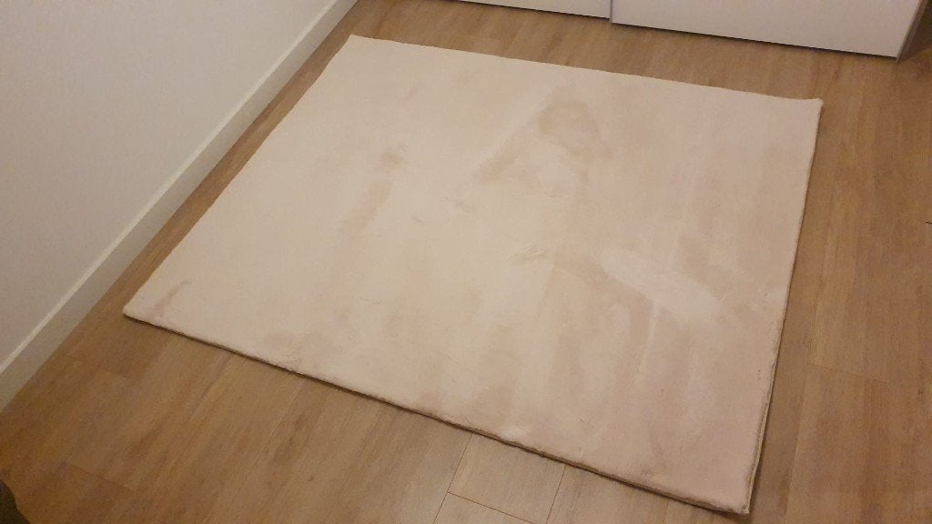 Vloerkleed 180x140, 100 tot 150 cm, Beige, Nieuw, Ophalen of Verzenden