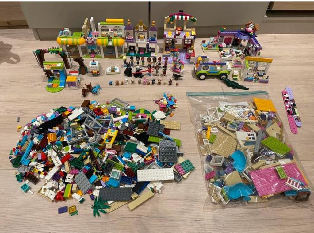 Grote LEGO Friends collectie met diverse sets en figuren, Ophalen of Verzenden, Gebruikt, Overige merken