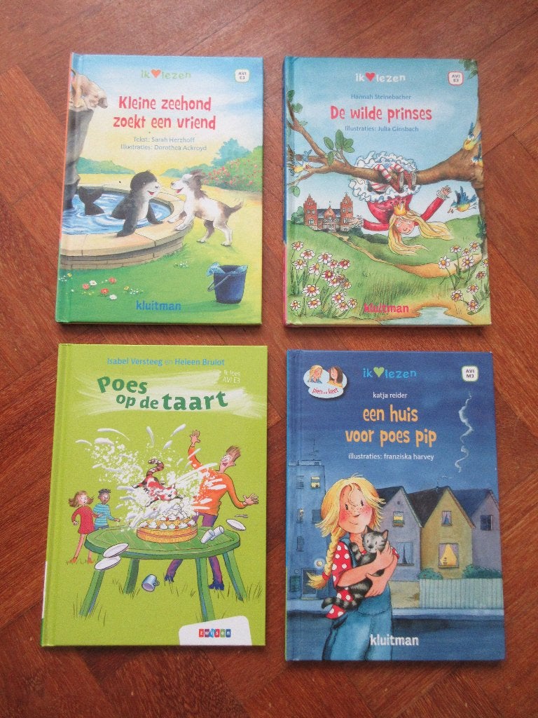 4 x boeken Avi M3 / E3, Ophalen of Verzenden, Gelezen, Fictie algemeen