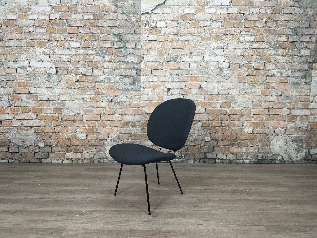 Gispen Kembo 301 Easy Chair – Zwart | W.H. Gispen, Ophalen, Minder dan 75 cm, Design, Zo goed als nieuw
