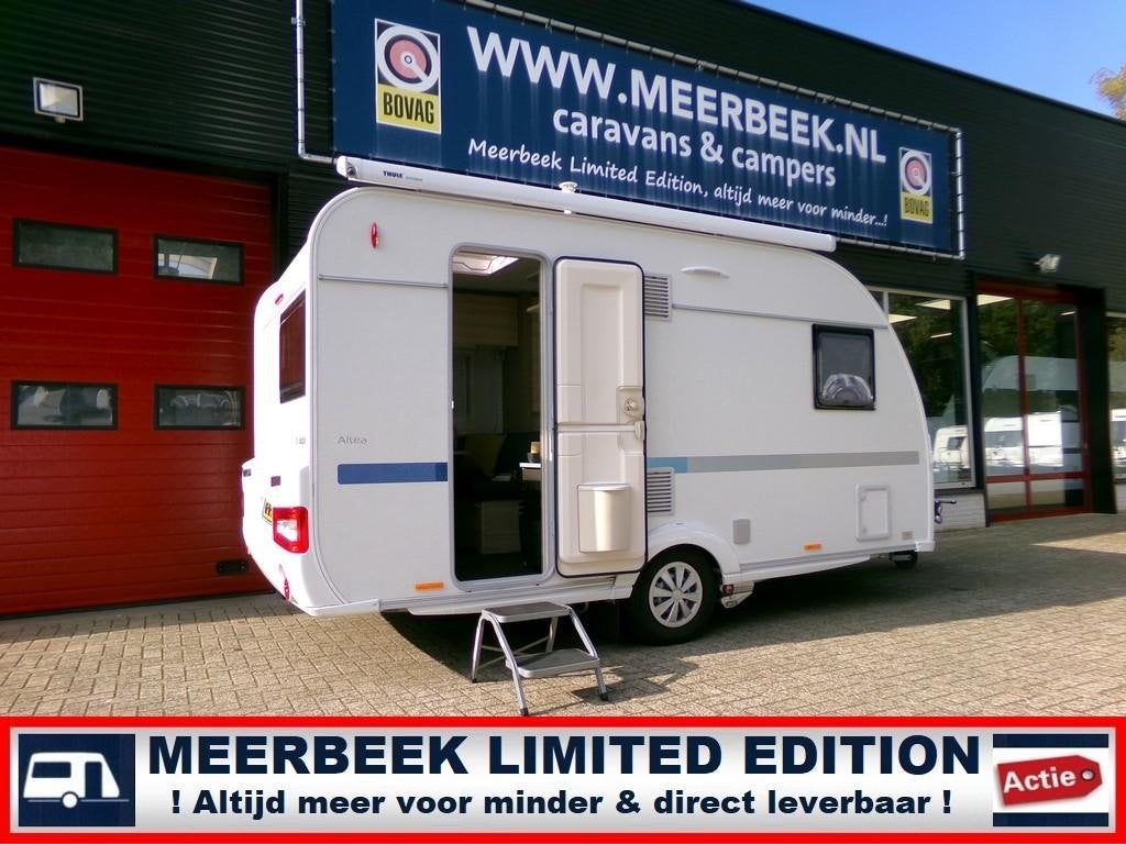 Adria Altea 402 PH +MOVER +LUIFEL +FIETSENREK +RESERVEWIEL, Caravans en Kamperen, Fietsenrek, Treinzit, Particulier, Tot en met 4