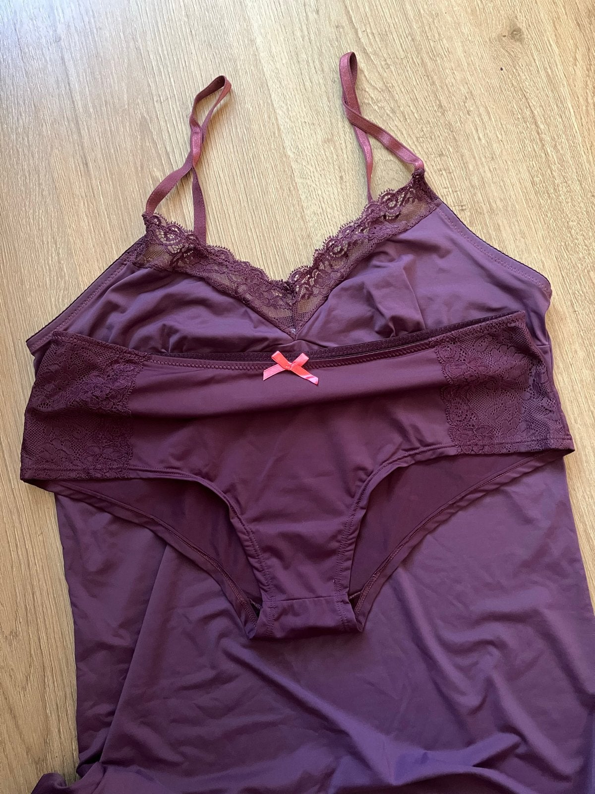 Lingerie Nachtsetje Paars, Kleding | Dames, Ophalen of Verzenden, Paars, String