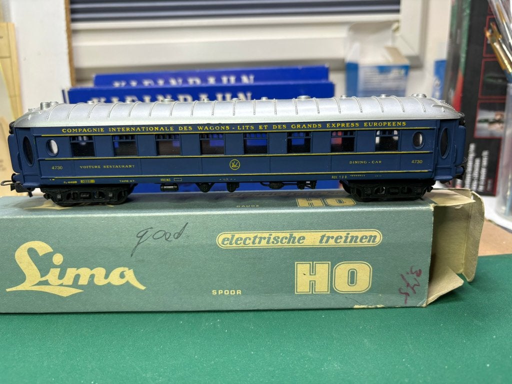 Lima Dining car - Wagons Lits (920) IMG7848/9/50, Hobby en Vrije tijd, Modeltreinen | H0, Gelijkstroom, Wagon, Ophalen of Verzenden