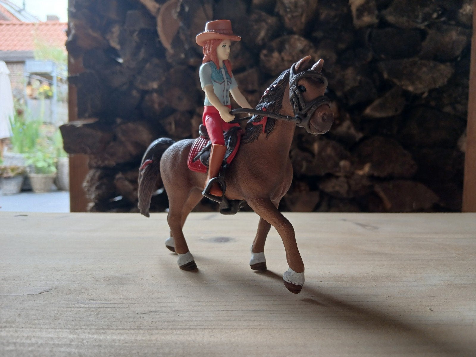 Schleich Horse Club Hannah & Cayenne 42539, Ophalen of Verzenden, Gebruikt