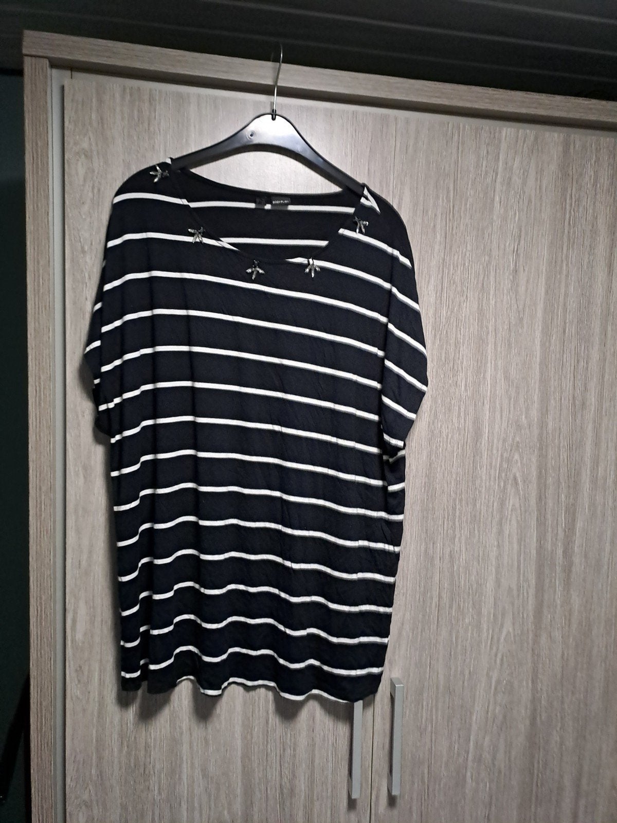 Shirt maat 48/50, Zwart, Nieuw, Bodyflirt, Shirt of Top