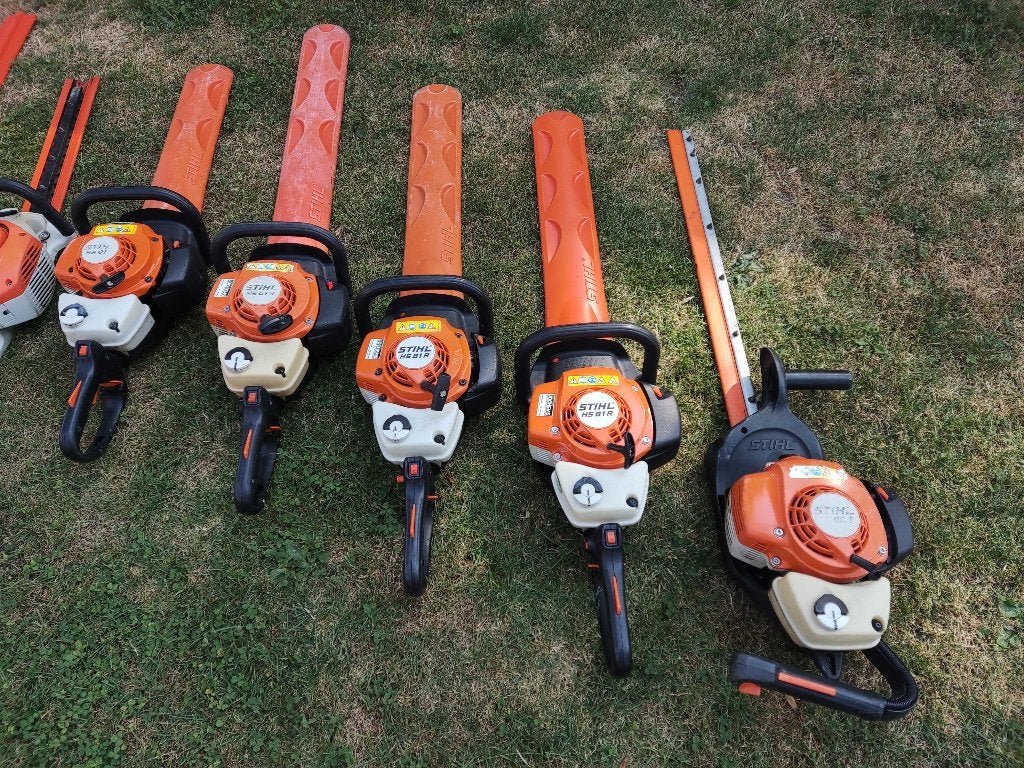 8 STIHL heggenscharen (type HS45, HS46, HS81T, HS81R, HS86T), Ophalen, Gebruikt, Stihl, Stihl