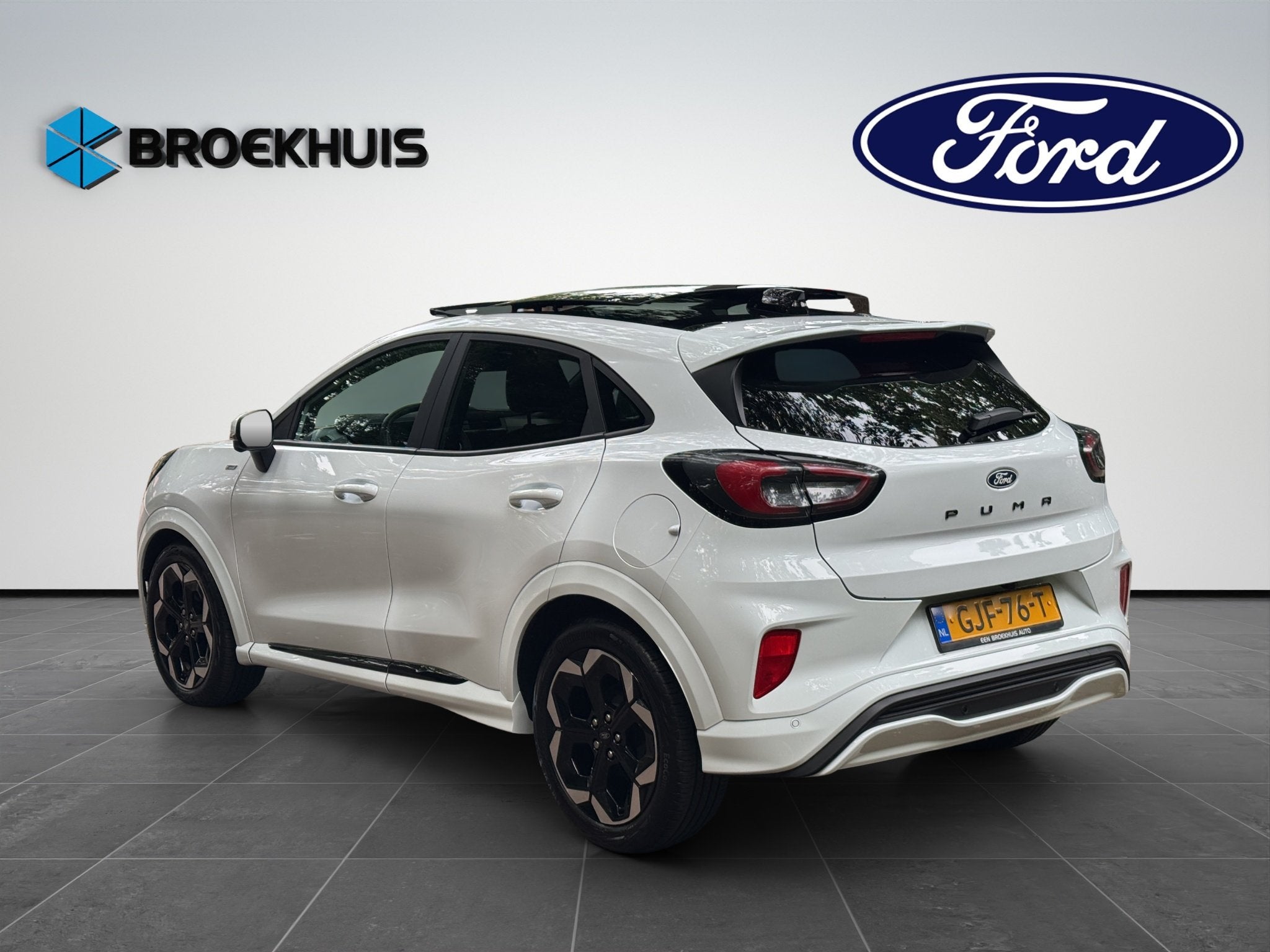 Ford Puma 1.0 EcoBoost Hybrid ST-Line X Automaat 125pk, Auto's, 125 pk, Euro 6, Wit, Origineel Nederlands