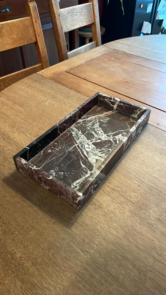 Marble tray, Ophalen, Gebruikt, Rechthoekig, Overige materialen