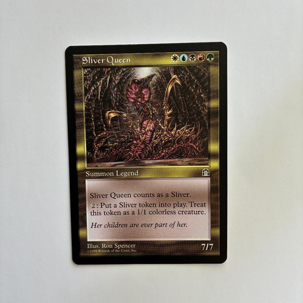 Sliver Queen - Stronghold 1998 - Mint MTG, Ophalen of Verzenden, Nieuw, Losse kaart
