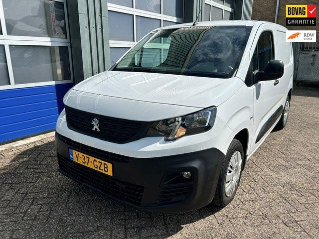 Peugeot PARTNER 1.2 Pure Premium I Airco I Benzine I Nieuwe, Auto's, Voorwielaandrijving, Stof, Gebruikt, 1199 cc