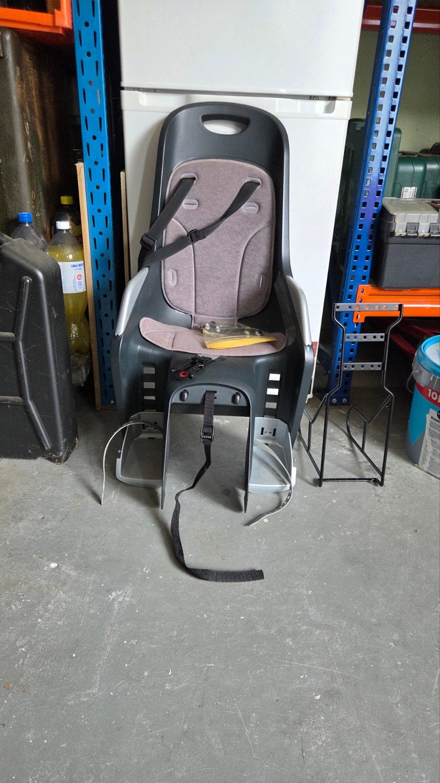 Fietsstoeltje voor achterop - Gebruikt, Fietsen en Brommers, Fietsaccessoires | Fietsstoeltjes, Achterzitje, 0 t/m 18 kg, Ophalen of Verzenden