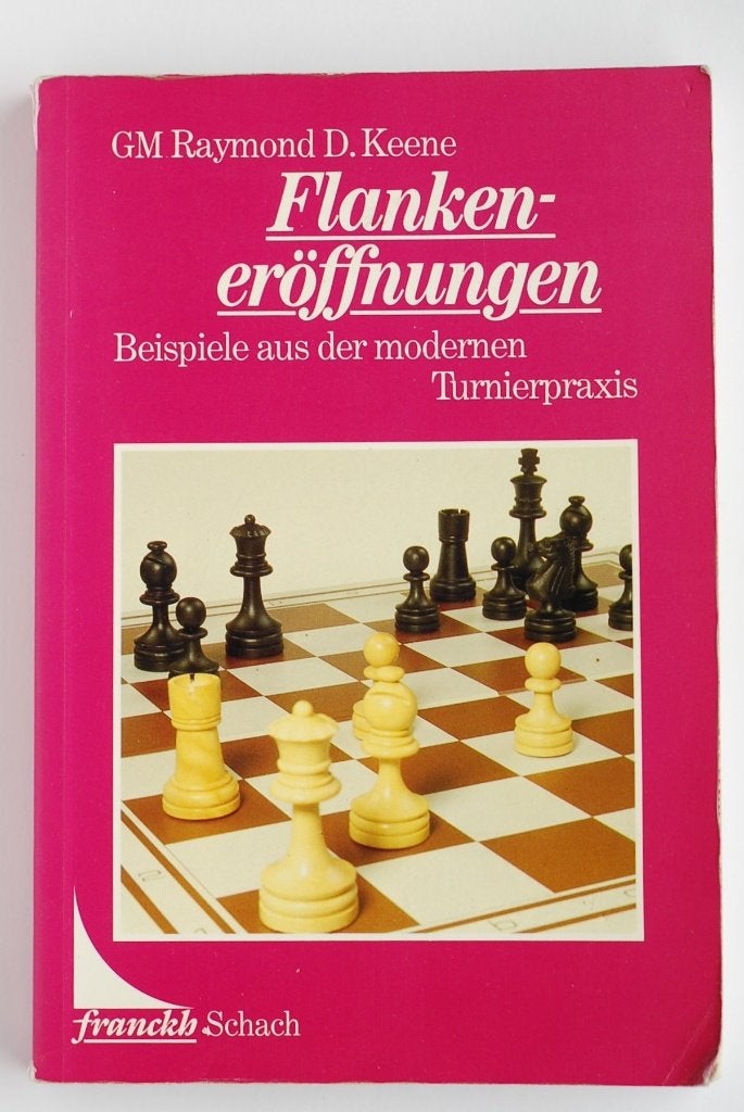 Flankopeningen - Schaken - Duits Schaakboek 1988, Non-fictie, Raymond D. Keene, Ophalen of Verzenden, Zo goed als nieuw
