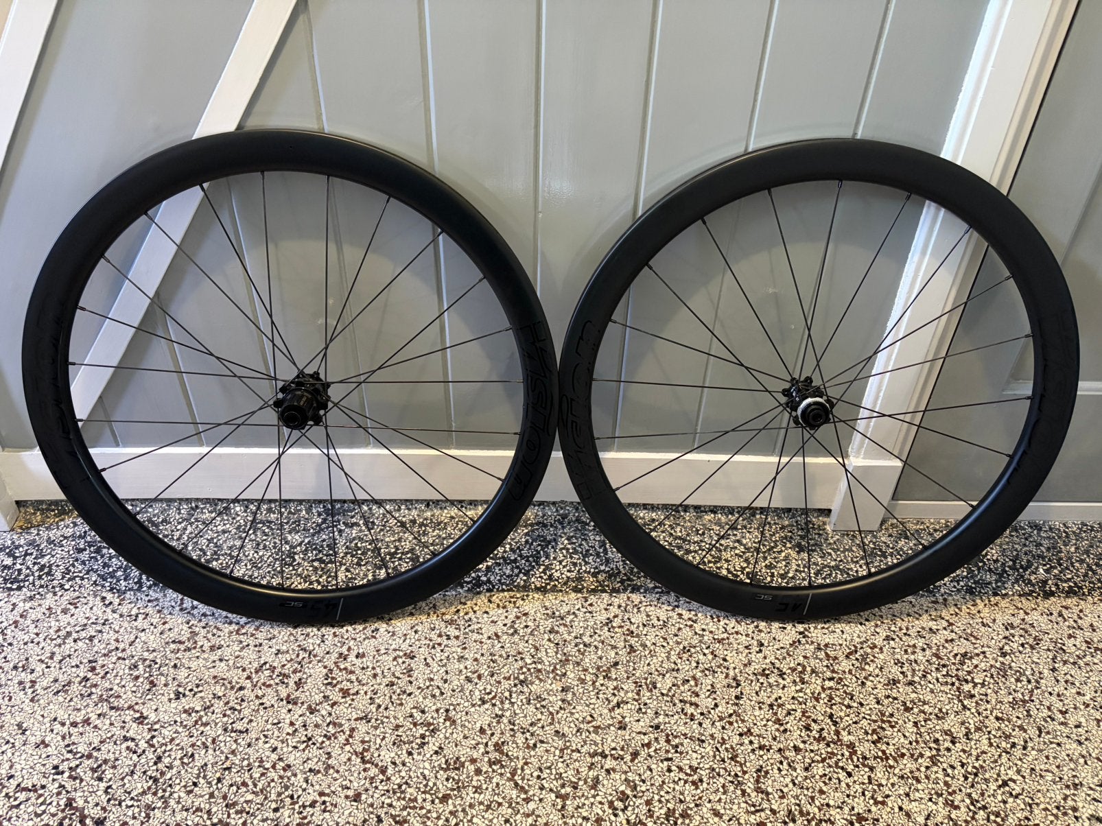 Vision SC45 Carbon Wielset | 45mm | Center Lock | TLR, Gebruikt, Racefiets, Carbon, Ophalen