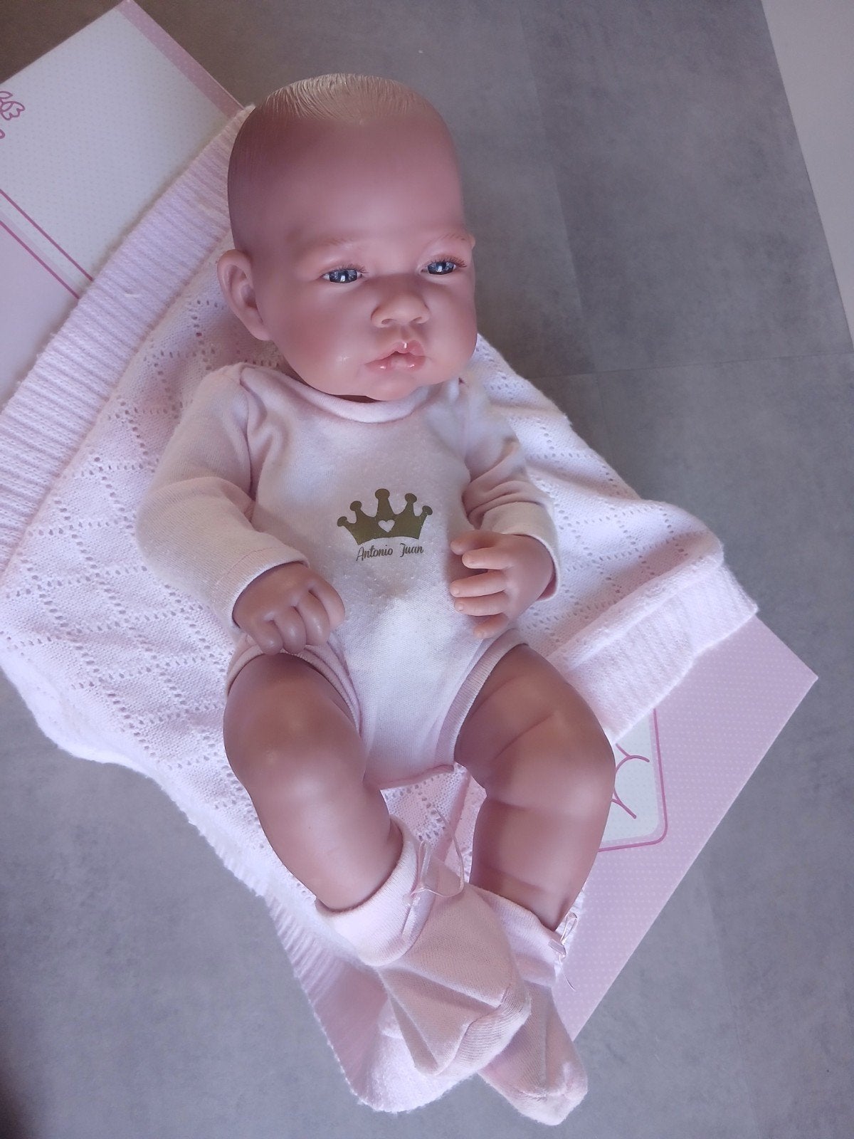 Antonio Juan levensechte babypop, Ophalen of Verzenden, Gebruikt, Babypop