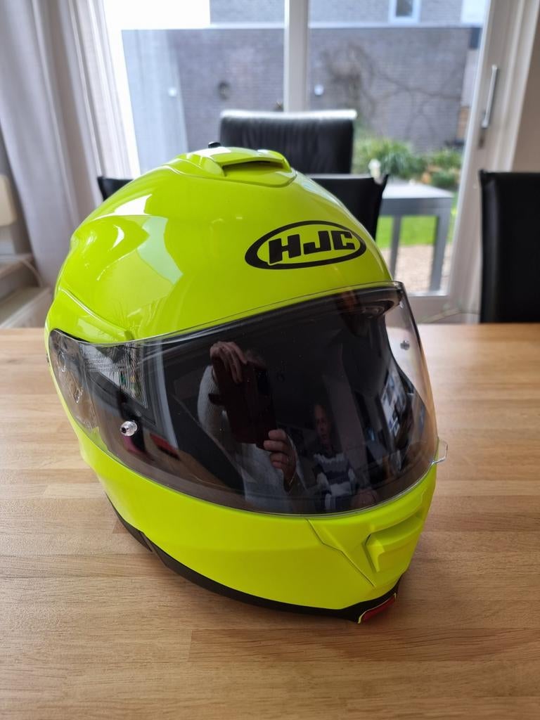 HJC IS-MAX II helm, geel, maat M, Ophalen, Integraalhelm, HJC