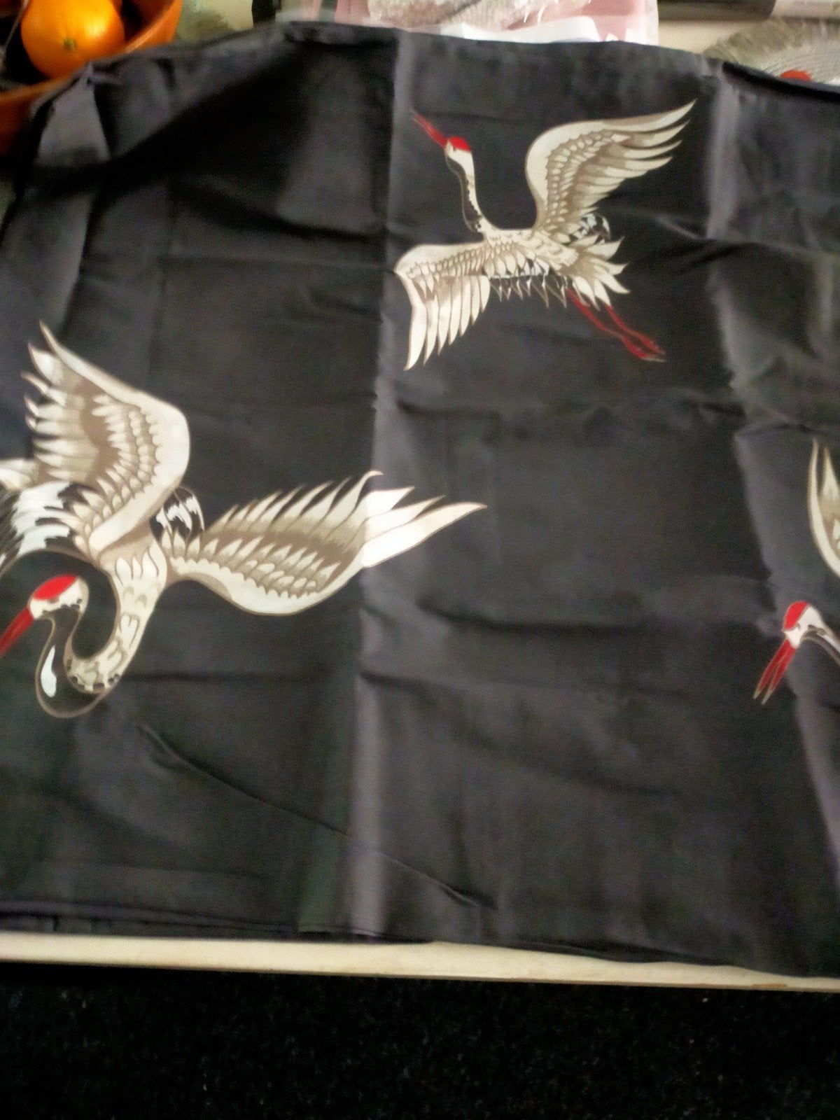 Novitesse Dekbedovertrek met Kraanvogels - Zwart/Wit, Inclusief kussenslopen, Meerkleurig, Dekbedovertrek, Ophalen of Verzenden
