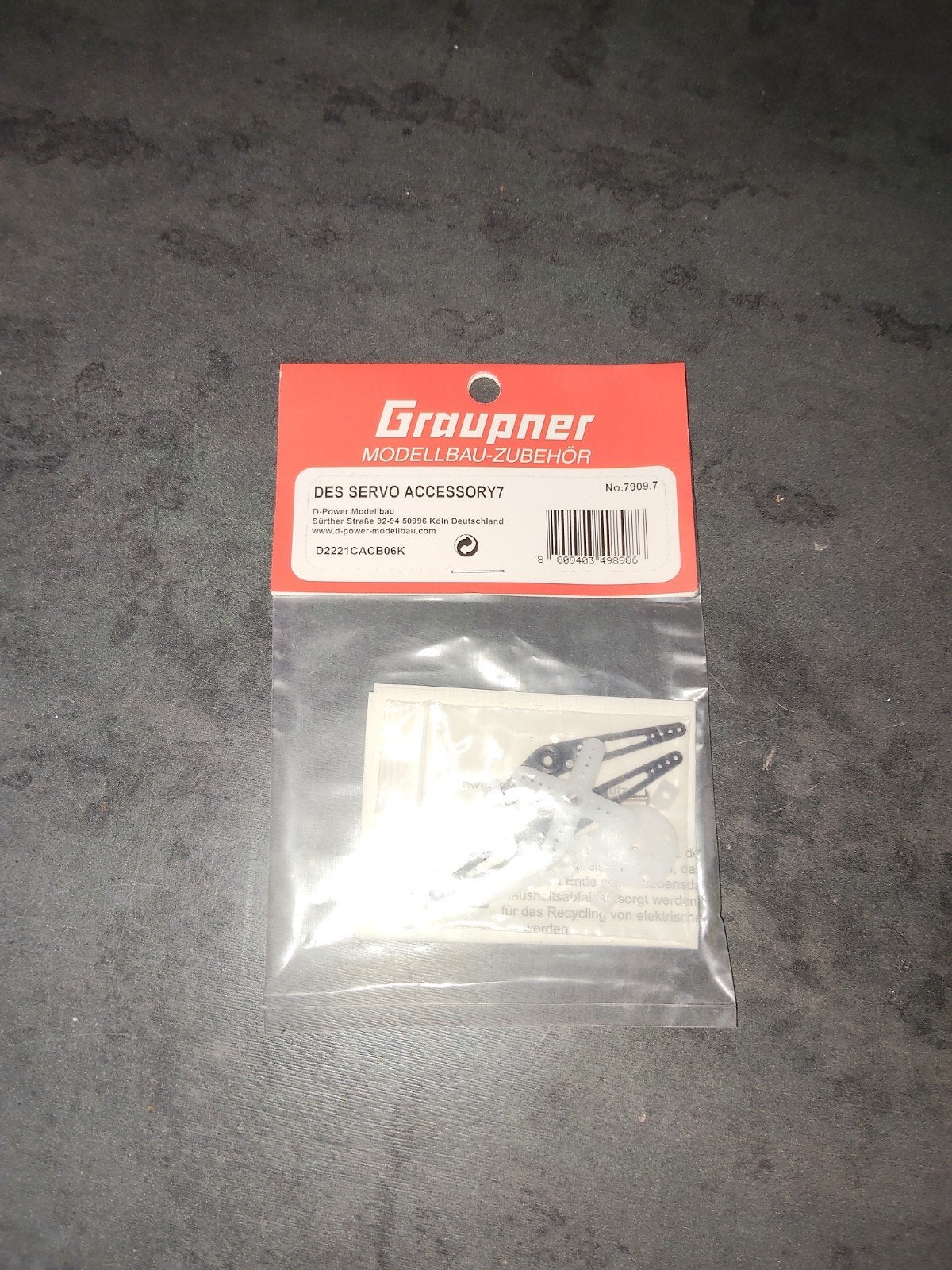 Graupner DES Servo Accessory 7 - Nieuw in verpakking, Ophalen of Verzenden, Nieuw