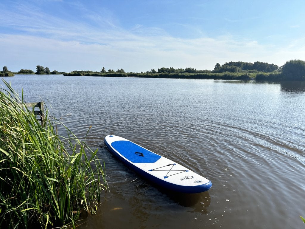 QLife opblaasbaar SUP board met peddel pomp en vin, Watersport en Boten, Ophalen, Gebruikt, SUP-boards