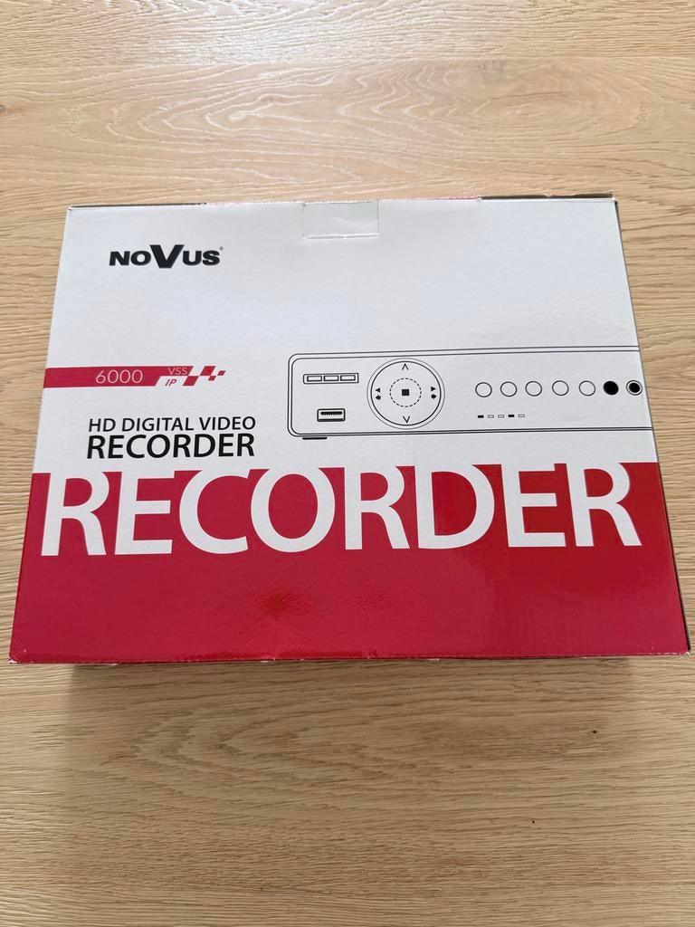 Novus NHDR-6004-H1-II Digitale Video Recorder, Audio, Tv en Foto, Videobewaking, Nieuw, Ophalen of Verzenden
