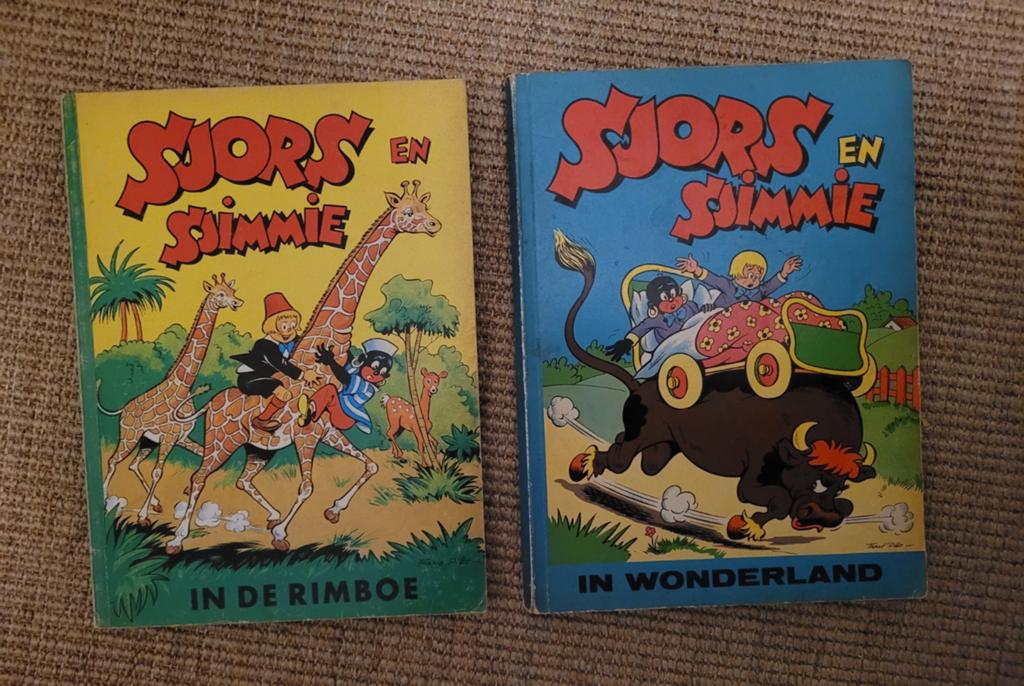 Sjors Sjimmie gesigneerd Frans Piet, Boeken, Stripboeken, Eén stripboek, Ophalen of Verzenden, Zo goed als nieuw