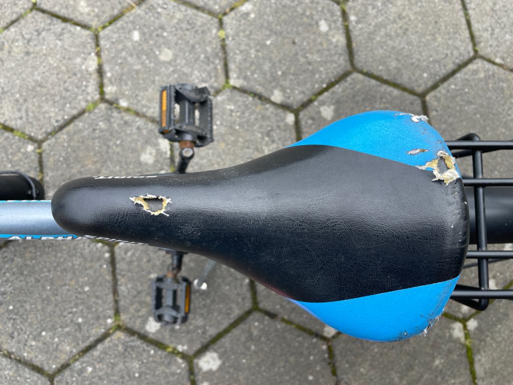 Spirit Alpha 16 inch kinderfiets - Gebruikt, Ophalen, Gebruikt, Terugtraprem, 16 tot 20 inch