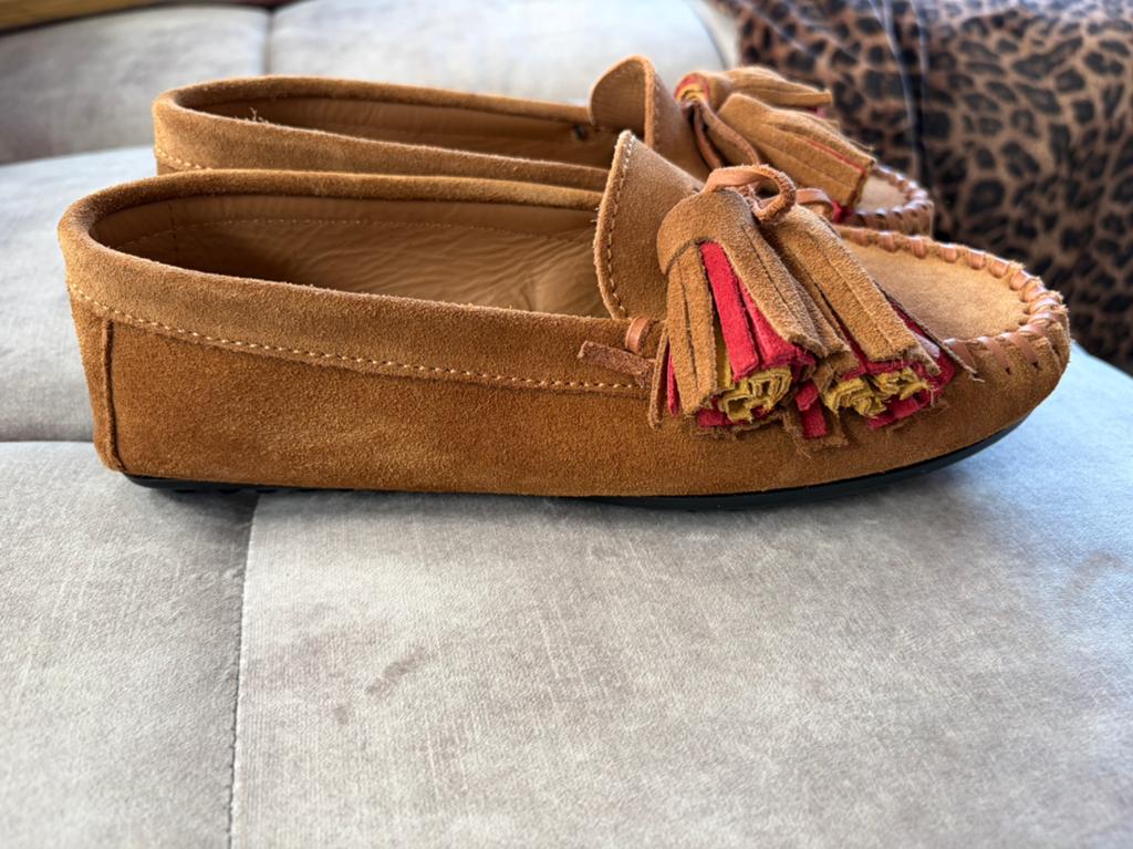 Nieuwe Toral Shibu loafers/instappers maat 38, Bruin, Instappers, Nieuw, Ophalen of Verzenden