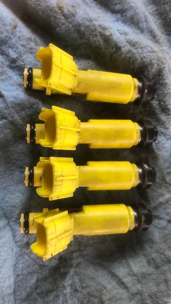 Injector Toyota RAV4 Set van 4, Auto-onderdelen, Ophalen of Verzenden, Gebruikt, Toyota
