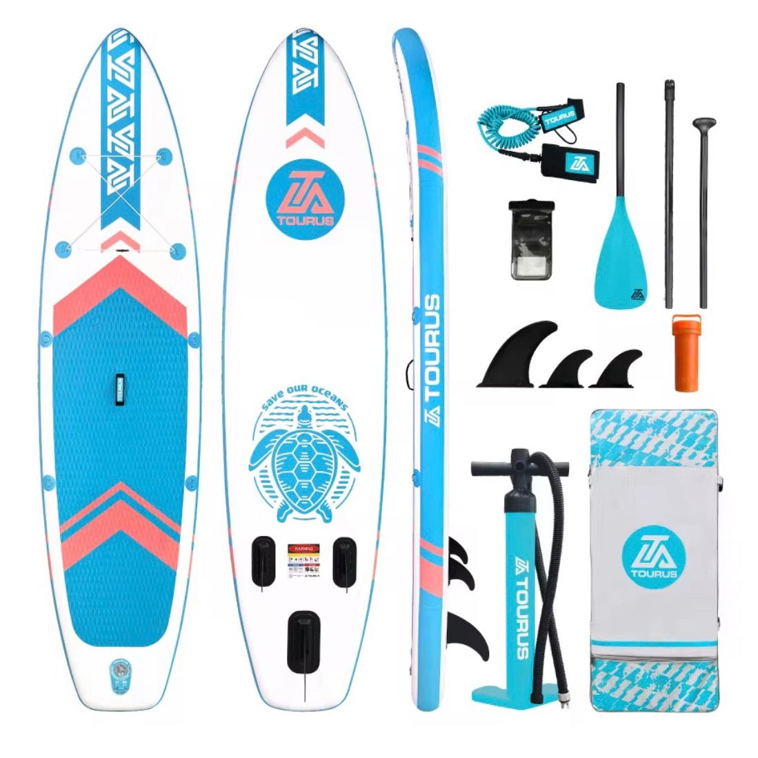 Sup board, 150kg tot 215kg verschillende modellen- tourus, Ophalen of Verzenden, Nieuw, SUP-boards