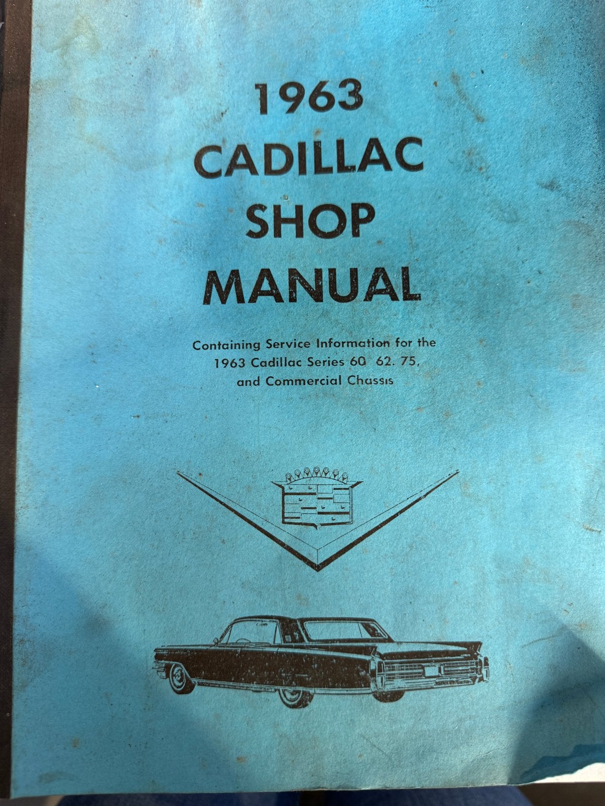 Cadillac Werkplaatshandboek 1963 - Series 60, 62, 75, Ophalen of Verzenden