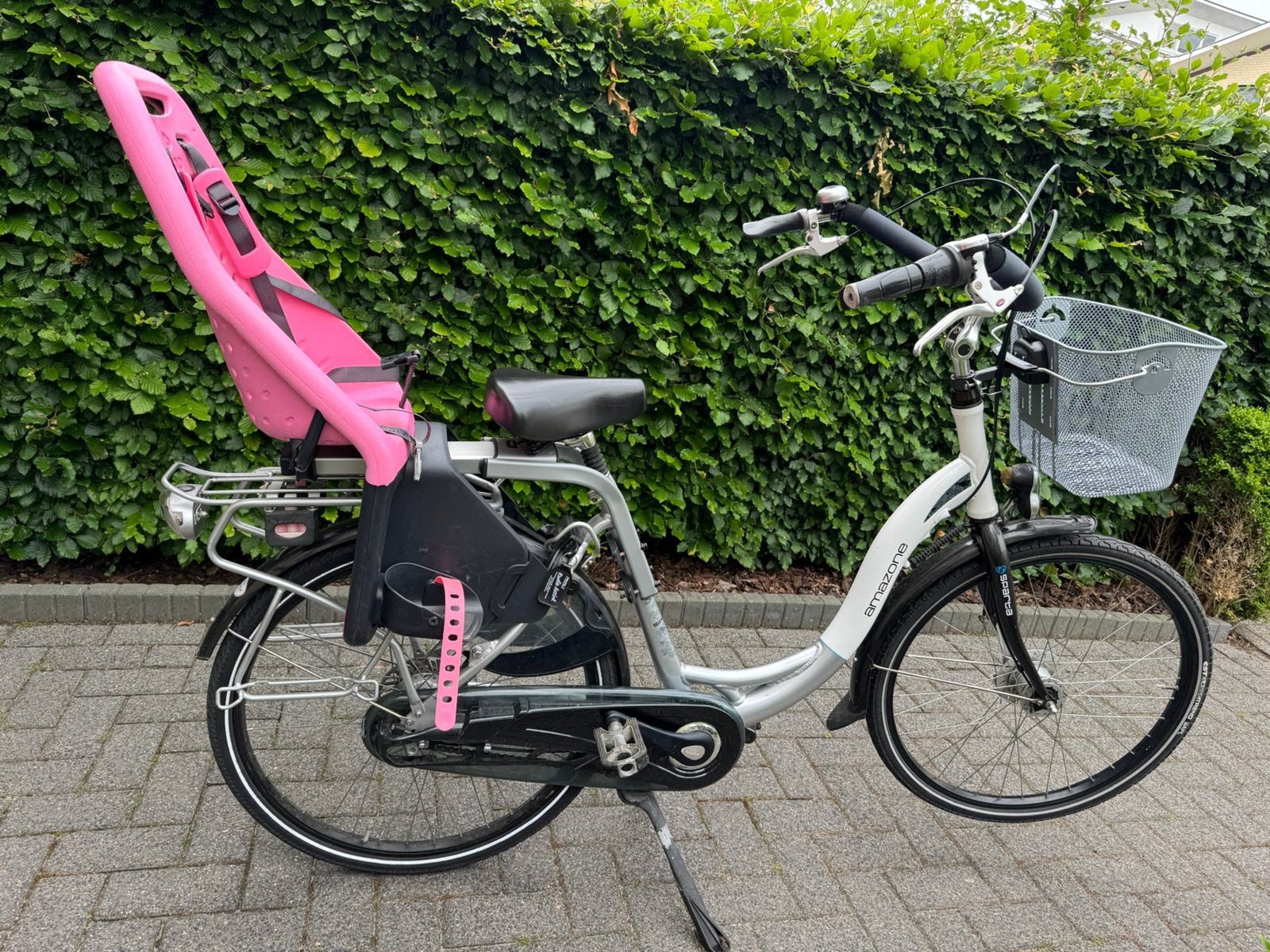 Supercomplete Sparta Amazone moederfiets te koop!, Ophalen, Sparta, Mandje, Schijfrem