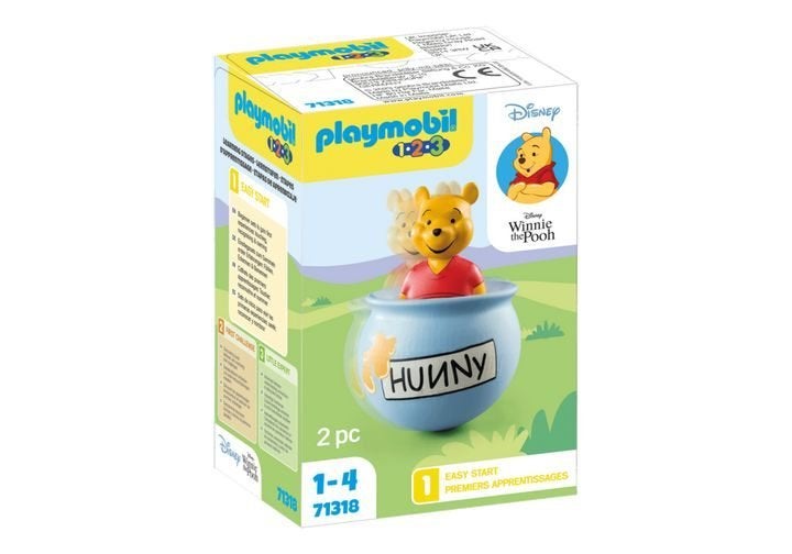 71318 Winnie de Poeh honingpot 1-2-3 playmobil, Complete set, 1.2.3, Nieuw, Ophalen of Verzenden