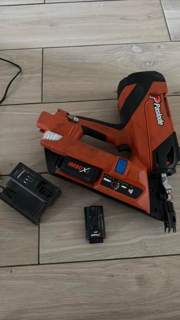 Paslode im90xi impluse schiethamer 50-90 mm, Ophalen of Verzenden, Zo goed als nieuw