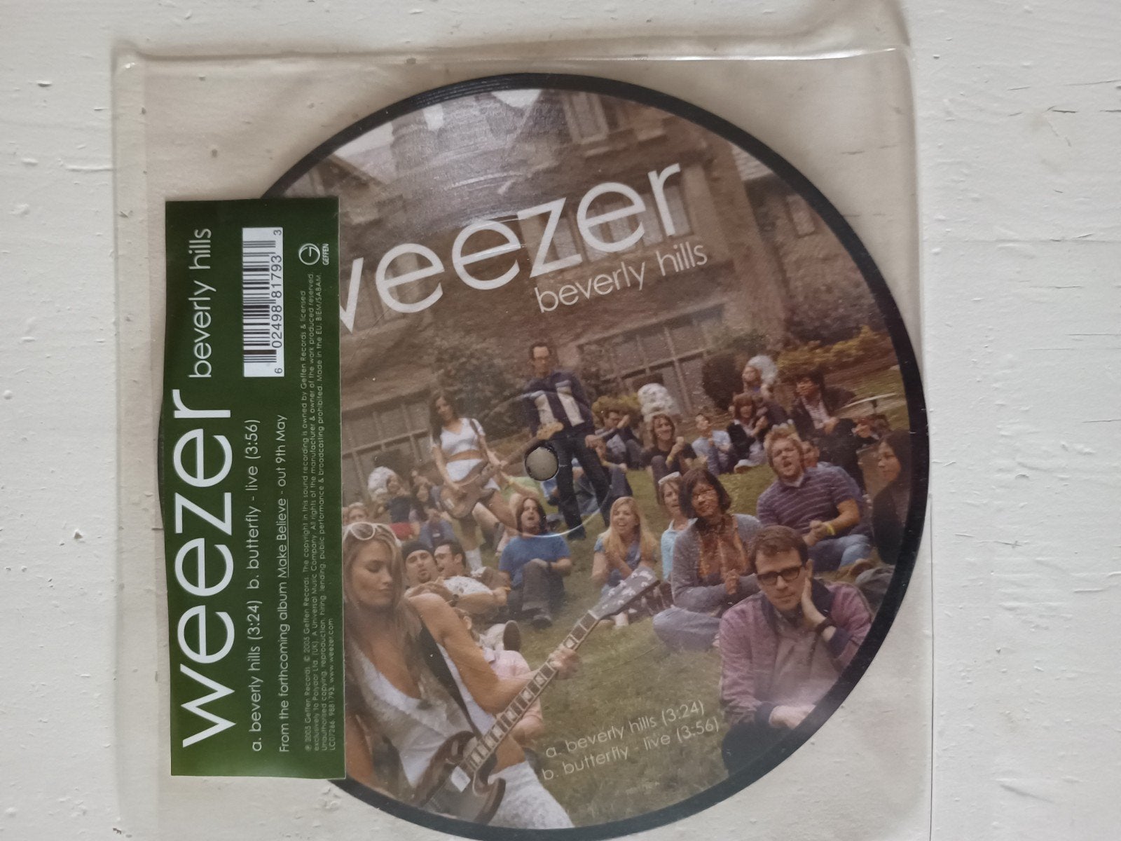 Weezer - Beverly Hills Picture Disc Vinyl Single, EP, Verzenden, 7 inch, EP