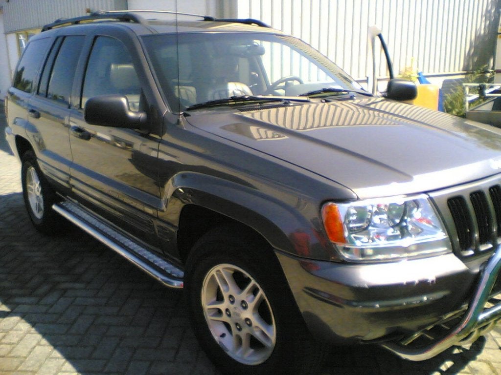 Jeep Grand Cherokee Sidebars met aluminium trede, Niet ingevuld, Niet ingevuld, Niet ingevuld