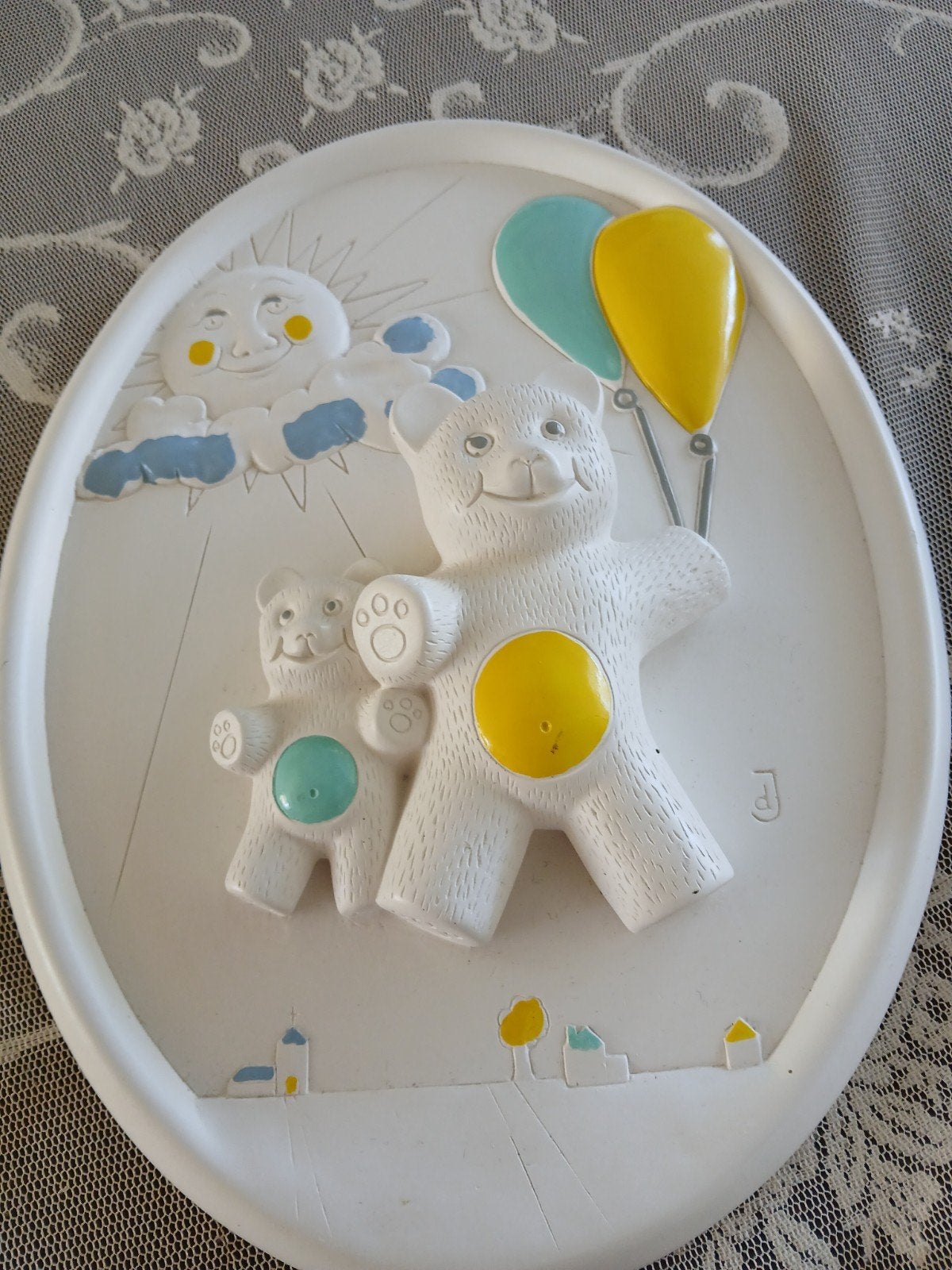 Nieuwe decoratie babykamer van gips, Ophalen of Verzenden, Nieuw, Wanddecoratie